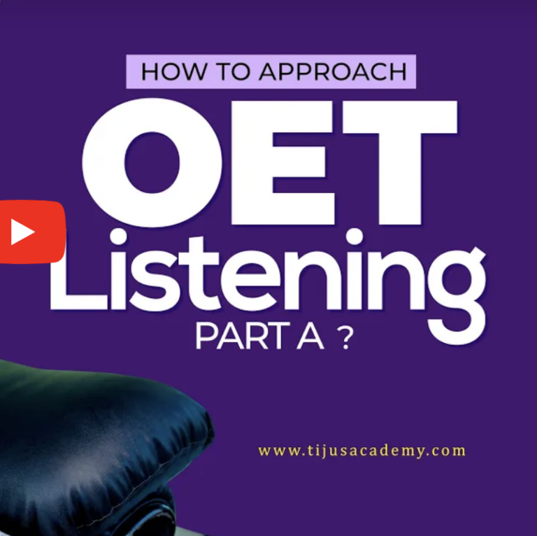 Introduction To OET Listening