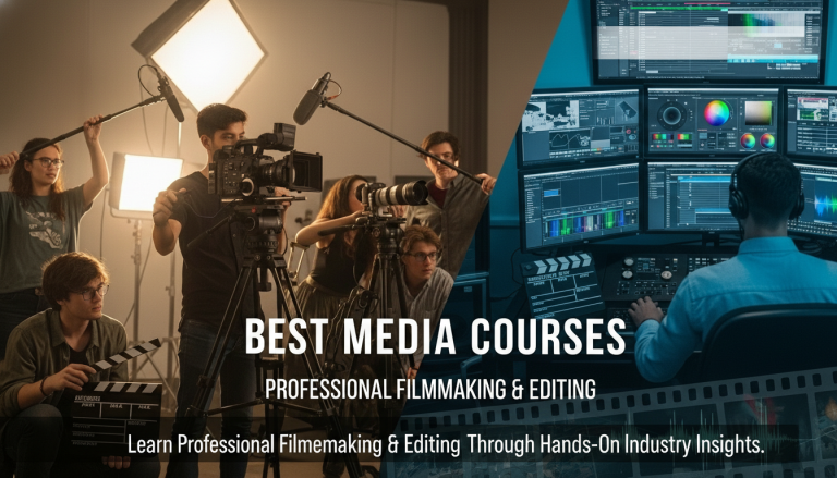 Best Media Courses with Placement: Learn Professional Filmmaking & Editing Through Hands-On Industry Insights.