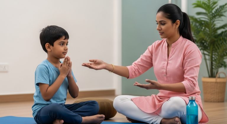 Yoga Therapy for Kids: How Hasta-Sutra Reduces Hyperactivity and Restlessness