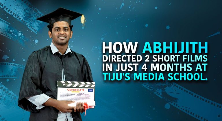 How Abhijith Directed 2 Short Films in Just 4 Months at Tiju’s Media School