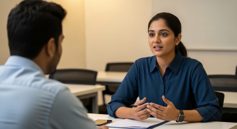 Why are” Warm-Up Questions Important for working professionals in the IELTS Speaking Exam”