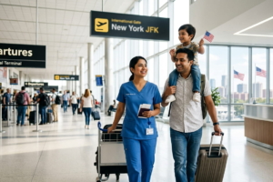 How Registered Nurses Can Move to the USA with Their Families: Step‑by‑Step EB‑3 Visa Guide