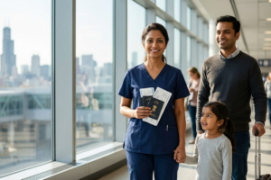 Moving to the USA with Family as a Registered Nurse